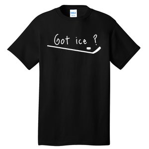 Funny Sticks Ice Hockey Player Gift Tall T-Shirt