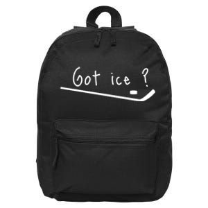 Funny Sticks Ice Hockey Player Gift 16 in Basic Backpack