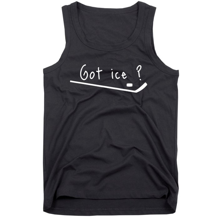 Funny Sticks Ice Hockey Player Gift Tank Top