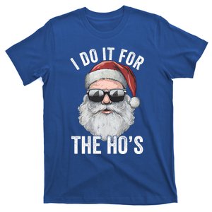 Funny Santa I Do It For The Merry Christmas Gift T-Shirt