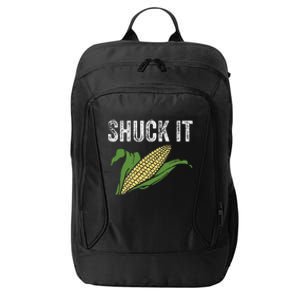 Funny Shuck It Corn Lover Farmer Market Festival Farming City Backpack