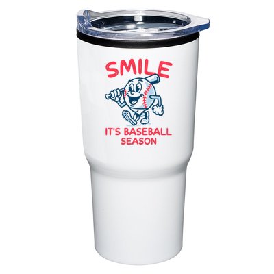 Funny Smile ItS Baseball Season Wo Tumbler
