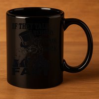 Funny Sayings If They Talk Behind Your Back Fart Wolf 11oz C Handle Ceramic Mug