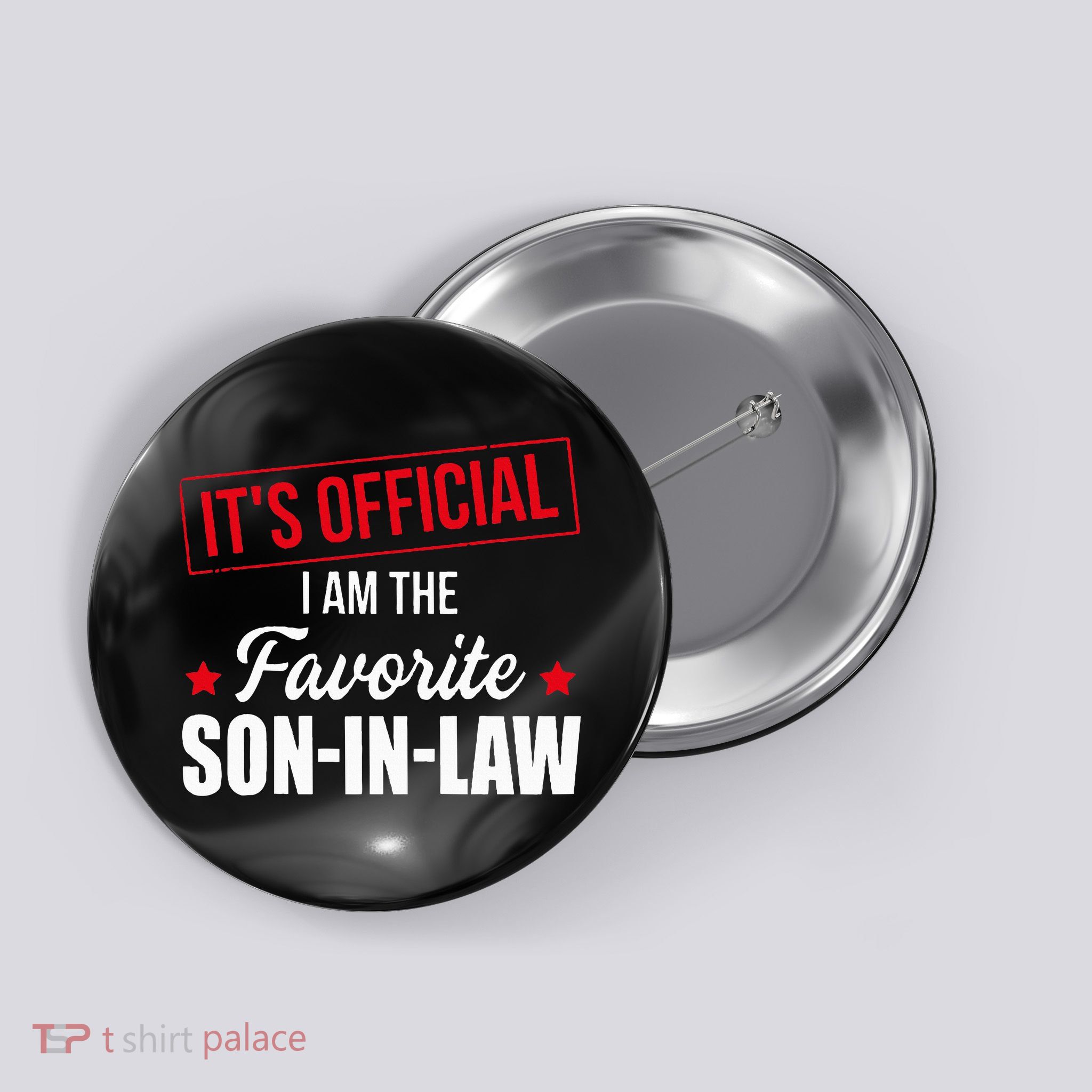 Favorite son in law from mother in law or father in law Button