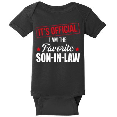 Favorite son in law from mother in law or father in law Baby Bodysuit