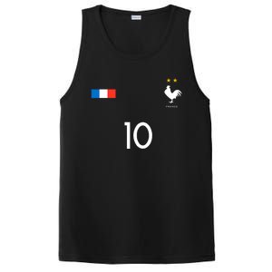 France Soccer Jersey France 10 Soccer Football Fan PosiCharge Competitor Tank