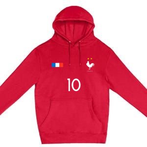 France Soccer Jersey France 10 Soccer Football Fan Premium Pullover Hoodie