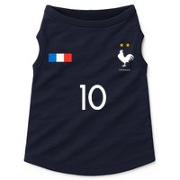 France Soccer Jersey France 10 Soccer Football Fan Doggie Tank