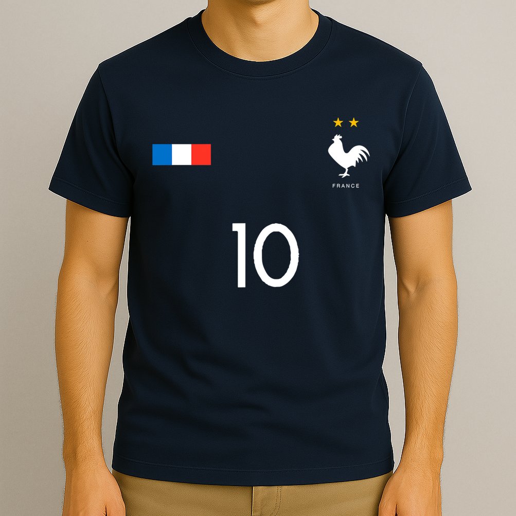 France Soccer Jersey France 10 Soccer Football Fan T-Shirt