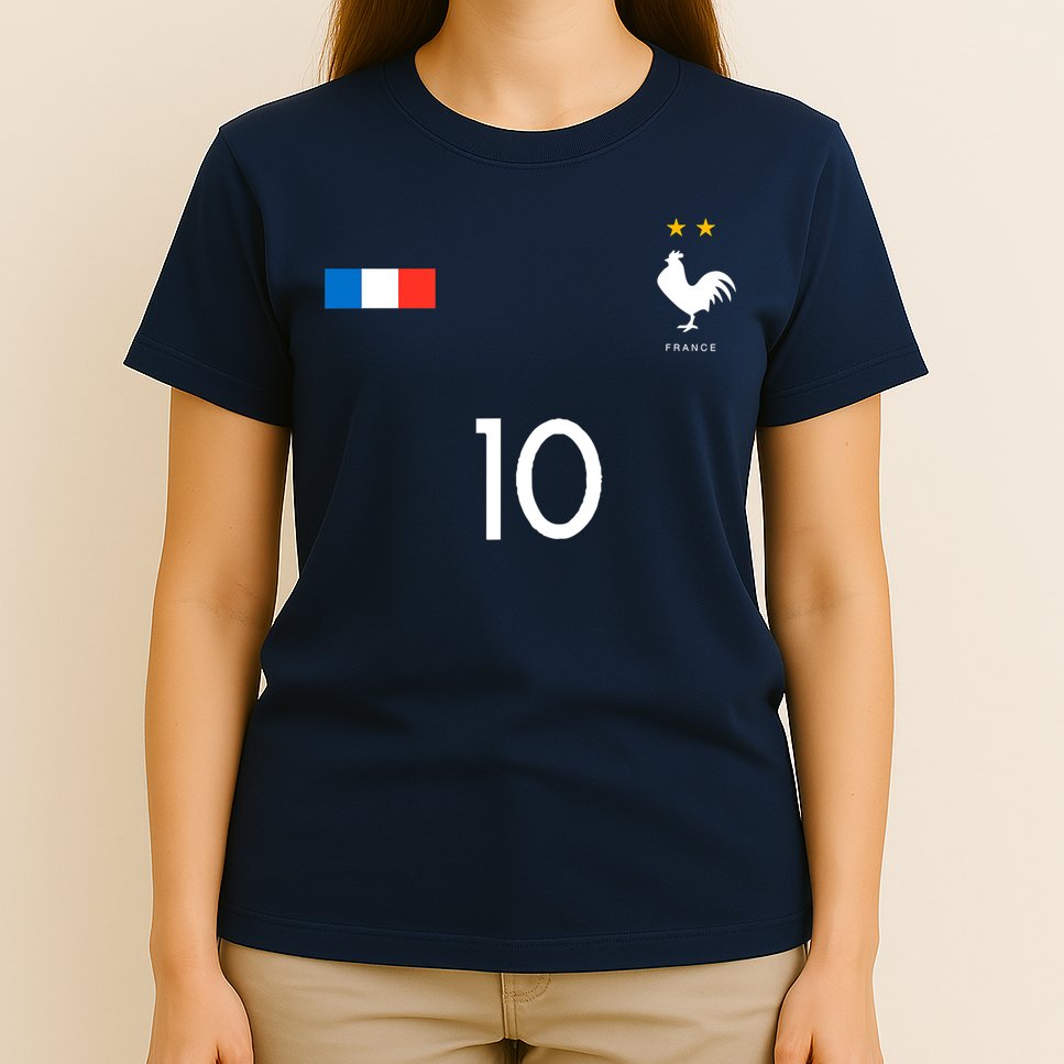France Soccer Jersey France 10 Soccer Football Fan T-Shirt