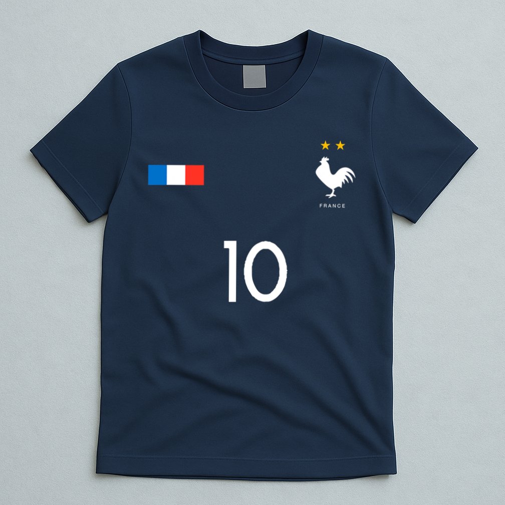 France Soccer Jersey France 10 Soccer Football Fan T-Shirt
