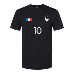 France Soccer Jersey France 10 Soccer Football Fan Softstyle CVC T-Shirt