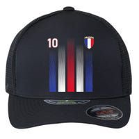 France Soccer Jersey France 10 Soccer Football Fan Flexfit Unipanel Trucker Cap