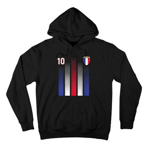 France Soccer Jersey France 10 Soccer Football Fan Hoodie