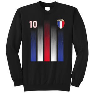 France Soccer Jersey France 10 Soccer Football Fan Sweatshirt