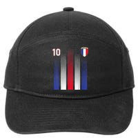 France Soccer Jersey France 10 Soccer Football Fan 7-Panel Snapback Hat