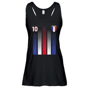 France Soccer Jersey France 10 Soccer Football Fan Ladies Essential Flowy Tank