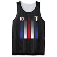 France Soccer Jersey France 10 Soccer Football Fan Mesh Reversible Basketball Jersey Tank