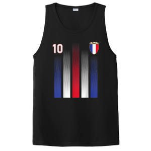 France Soccer Jersey France 10 Soccer Football Fan PosiCharge Competitor Tank