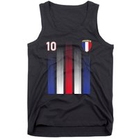 France Soccer Jersey France 10 Soccer Football Fan Tank Top