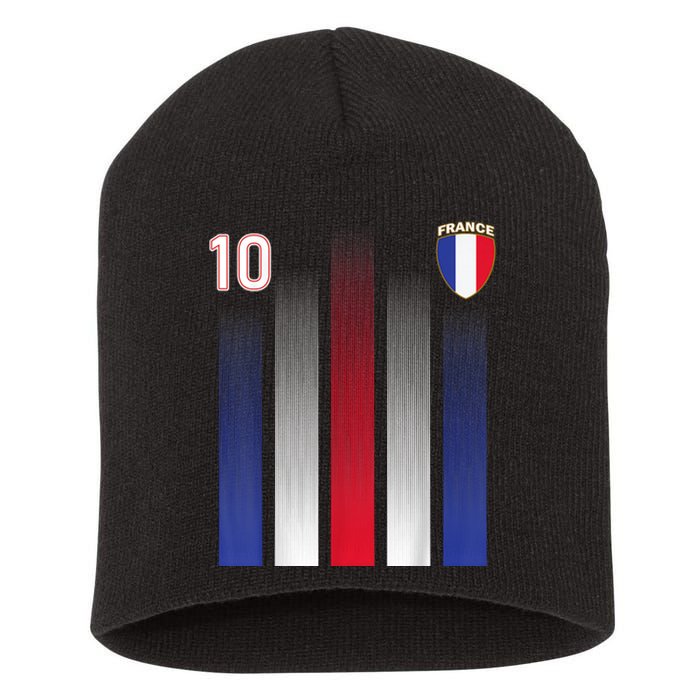 France Soccer Jersey France 10 Soccer Football Fan Short Acrylic Beanie