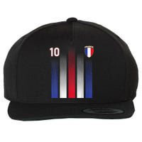 France Soccer Jersey France 10 Soccer Football Fan Wool Snapback Cap