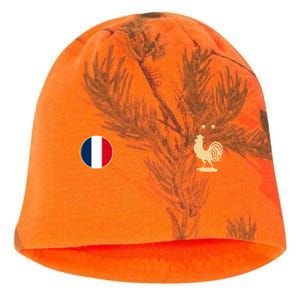 France Soccer Jersey Football Roosters Flag Kati - Camo Knit Beanie