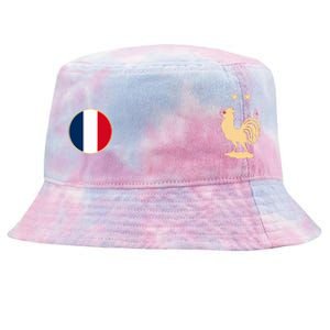 France Soccer Jersey Football Roosters Flag Tie-Dyed Bucket Hat