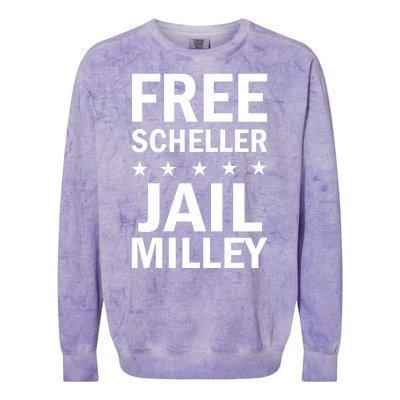 Free Scheller Jail Milley Colorblast Crewneck Sweatshirt