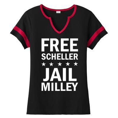 Free Scheller Jail Milley Ladies Halftime Notch Neck Tee