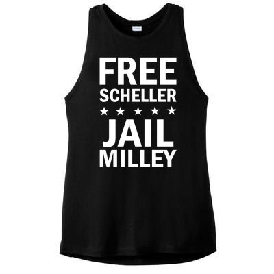 Free Scheller Jail Milley Ladies PosiCharge Tri-Blend Wicking Tank