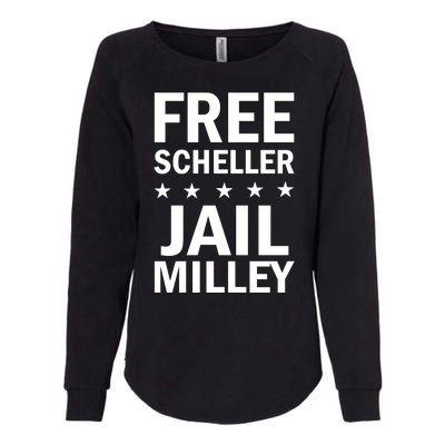 Free Scheller Jail Milley Womens California Wash Sweatshirt