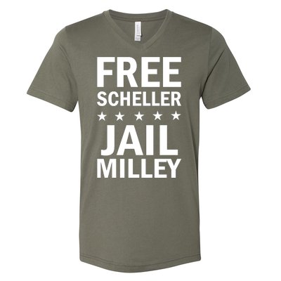 Free Scheller Jail Milley V-Neck T-Shirt