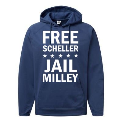 Free Scheller Jail Milley Performance Fleece Hoodie