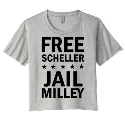 Free Scheller Jail Milley Women's Crop Top Tee