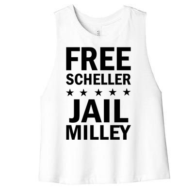 Free Scheller Jail Milley Women's Racerback Cropped Tank