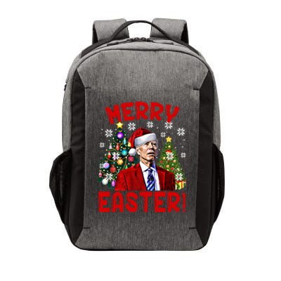 Funny Santa Joe Biden Happy Easter Ugly Christmas Confused Gift Vector Backpack