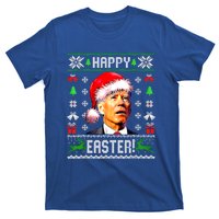 Funny Santa Joe Biden Happy Easter Ugly Christmas Confused Gift T-Shirt