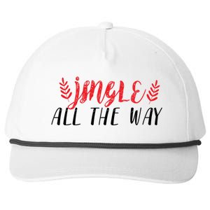 Funny Simple Jingle All The Way Meaningful Gift Snapback Five-Panel Rope Hat