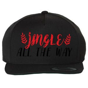 Funny Simple Jingle All The Way Meaningful Gift Wool Snapback Cap