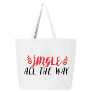 Funny Simple Jingle All The Way Meaningful Gift 25L Jumbo Tote