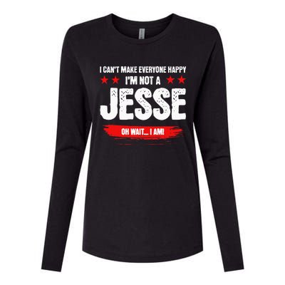 Funny Sarcastic Jesse Personalized Birthday Womens Cotton Relaxed Long Sleeve T-Shirt