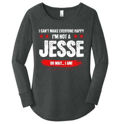 Funny Sarcastic Jesse Personalized Birthday Women's Perfect Tri Tunic Long Sleeve Shirt