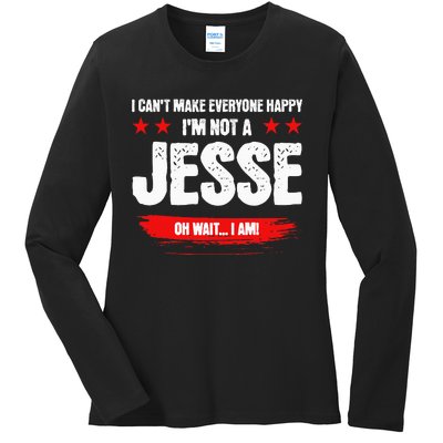 Funny Sarcastic Jesse Personalized Birthday Ladies Long Sleeve Shirt