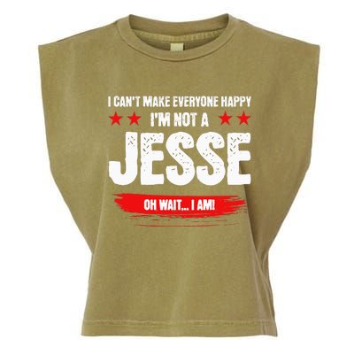 Funny Sarcastic Jesse Personalized Birthday Garment-Dyed Women's Muscle Tee