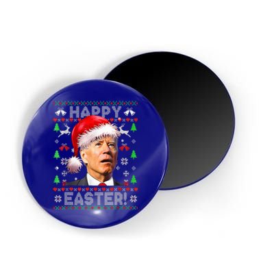 Funny Santa Joe Biden Happy Easter Ugly Christmas  Magnet