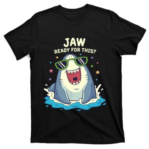 Funny Shark Jaw Ready For This Funny Shark Pun T-Shirt