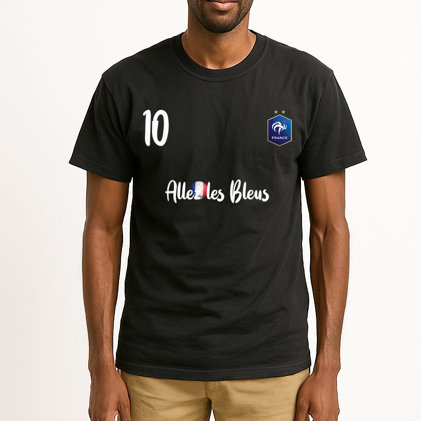 France Soccer Jersey France Football alles les bleus Tall T-Shirt
