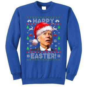 Funny Santa Joe Biden Happy Easter Ugly Christmas  Sweatshirt