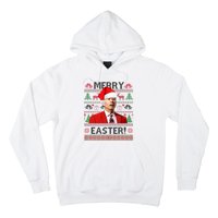 Funny Santa Joe Biden Merry Easter Ugly Christmas Hoodie